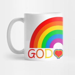 God Loves Gays Mug